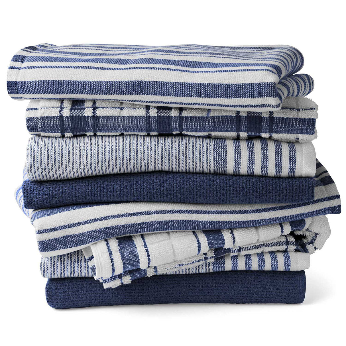 Kitchen Towels In Kenya - Member's Mark 8pck (Blue Cove)