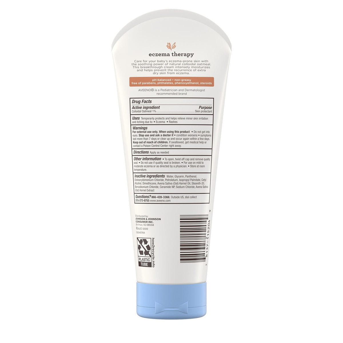 Aveeno Baby Eczema Therapy Moisturizing Cream (2pack)