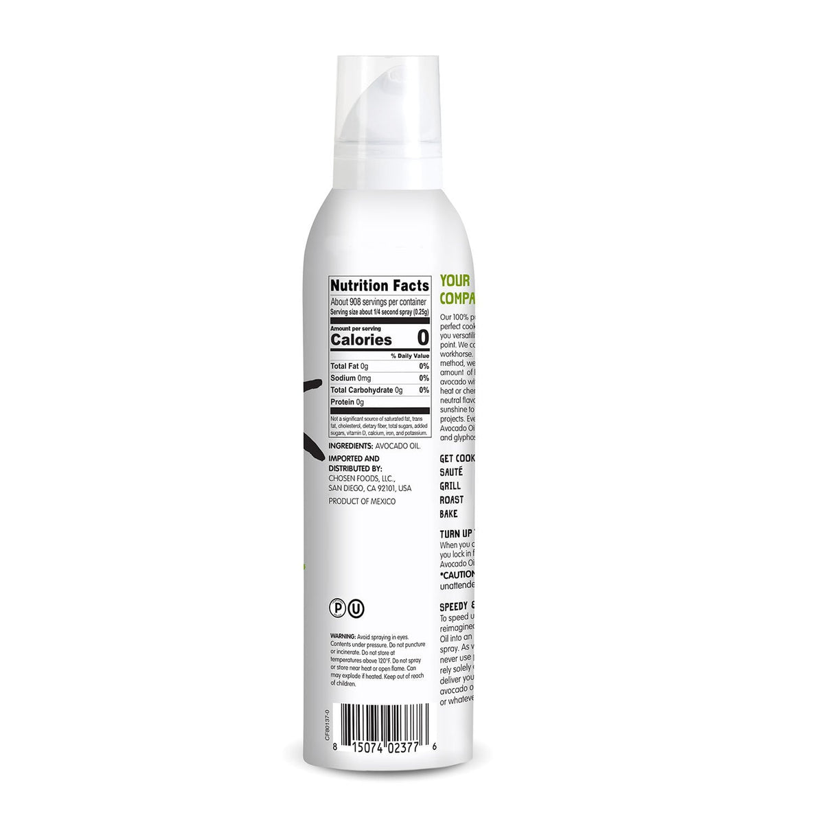 Avocado Oil Spray in Kenya - Chosen Foods 100% Pure, 2 Pack