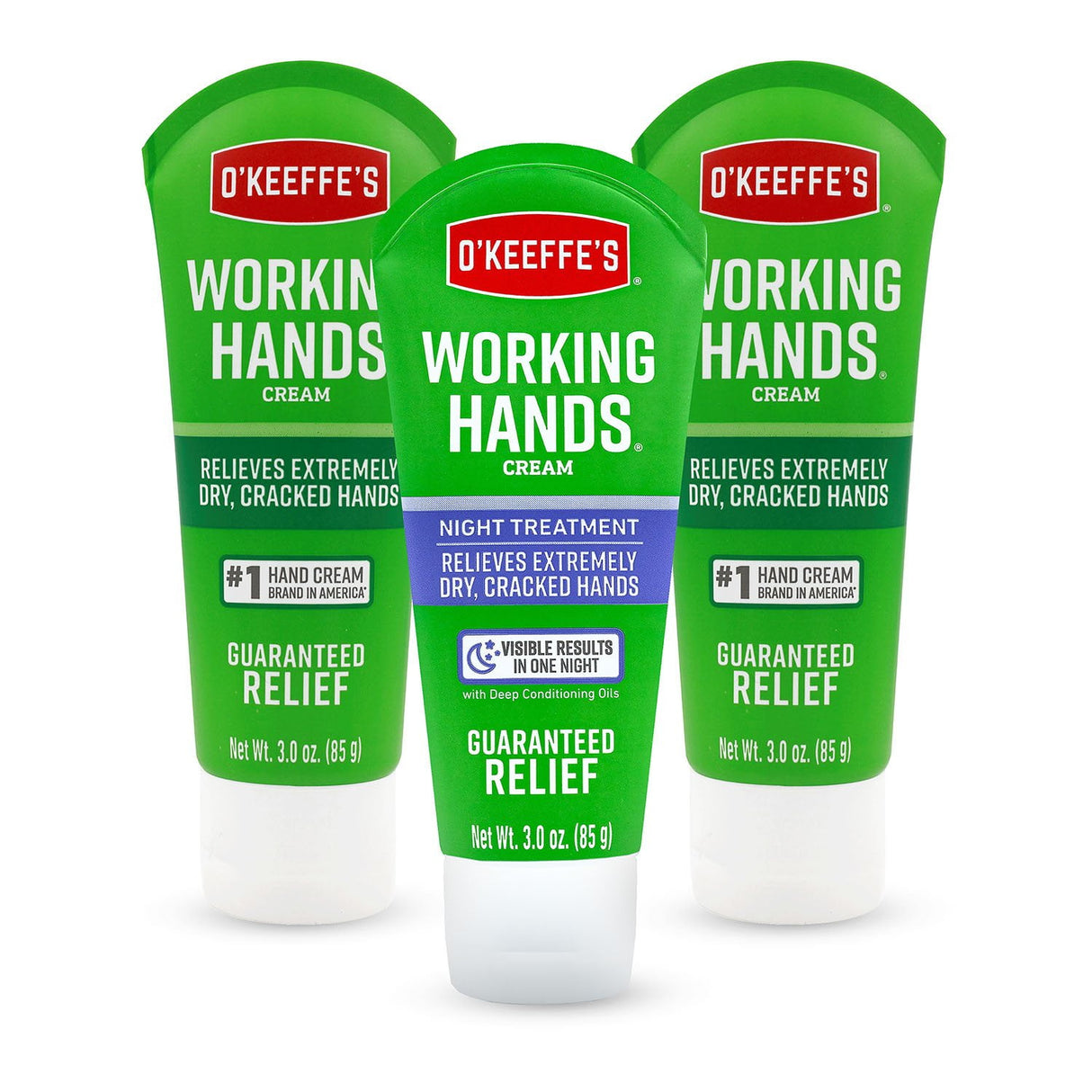 Hand Cream Kenya -O'Keeffe's Working Hands and Night Treatment, 3 pk.