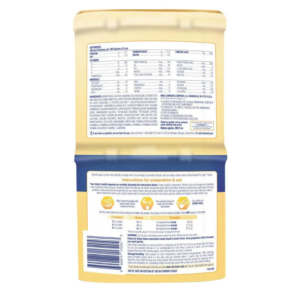 Enfamil NeuroPro Care Infant Formula 20.7 oz, 2-pack - ShopUSA - Kenya