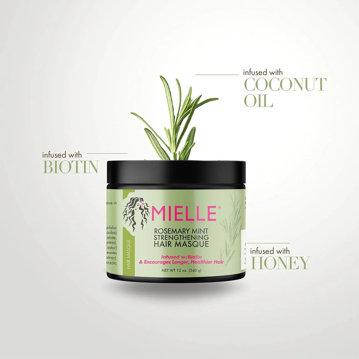 Mielle Organics Rosemary Mint Strengthening Hair Masque - ShopUSA - Kenya