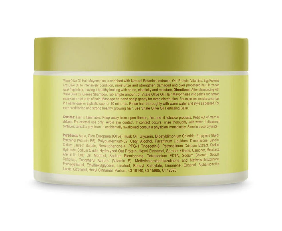 Vitale Olive Oil Hair Mayonnaise with oat Protein and Pro Vitamins - ShopUSA - Kenya