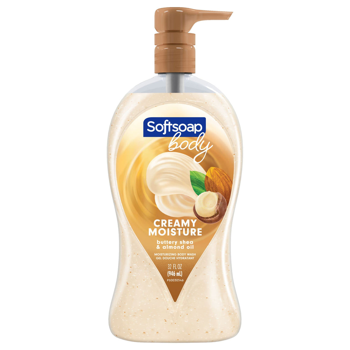 Softsoap Moisturizing Body Wash, Shea & Almond Oil (2-Pack)