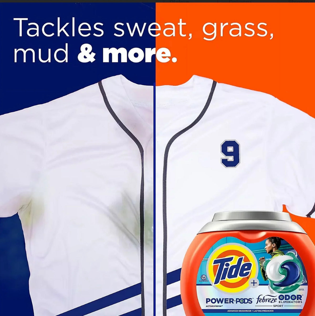 Tide PODS with Febreze Sport Odor Eliminator. - ShopUSA - Kenya