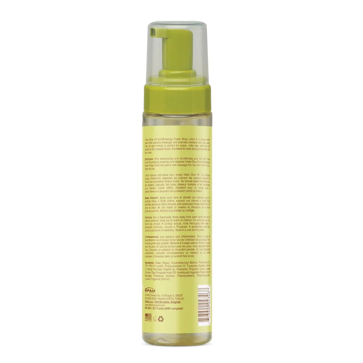Vitale Olive Oil Foam Wrap Hair Lotion, - Flake-Free Anti-Breakage - ShopUSA - Kenya