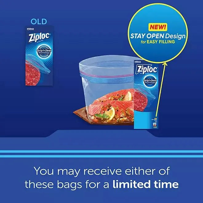 Ziploc Gallon Freezer Bags (152 ct.) - ShopUSA - Kenya