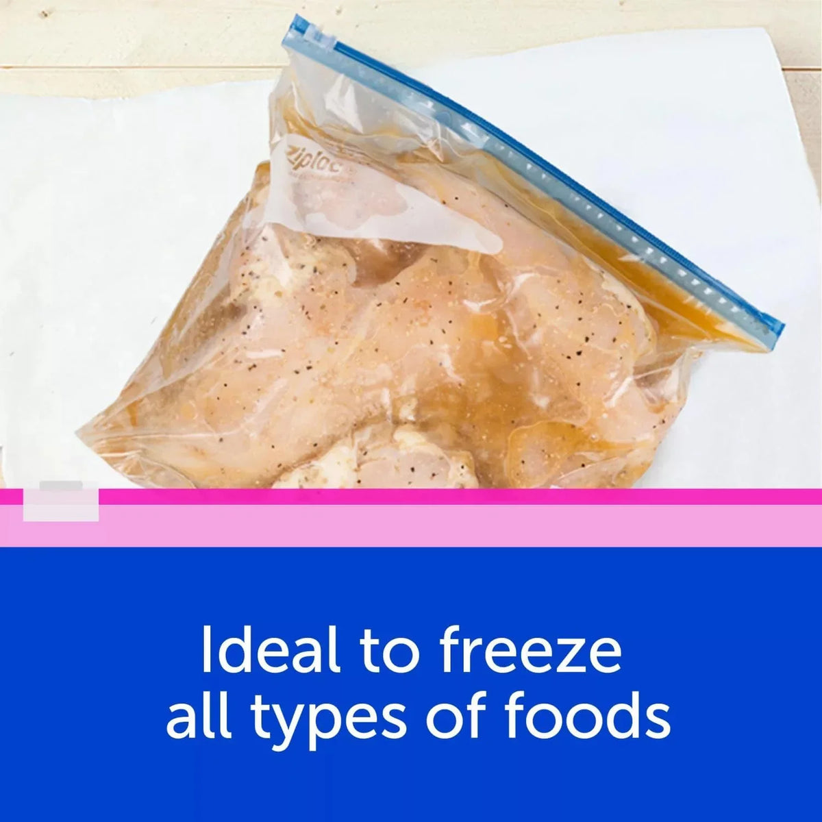 Ziploc Slider Freezer Bags Variety Pack - ShopUSA - Kenya