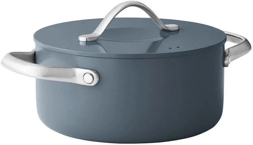 Member's Mark 11-Piece Modern Ceramic Cookware Set, Green - Detail 7