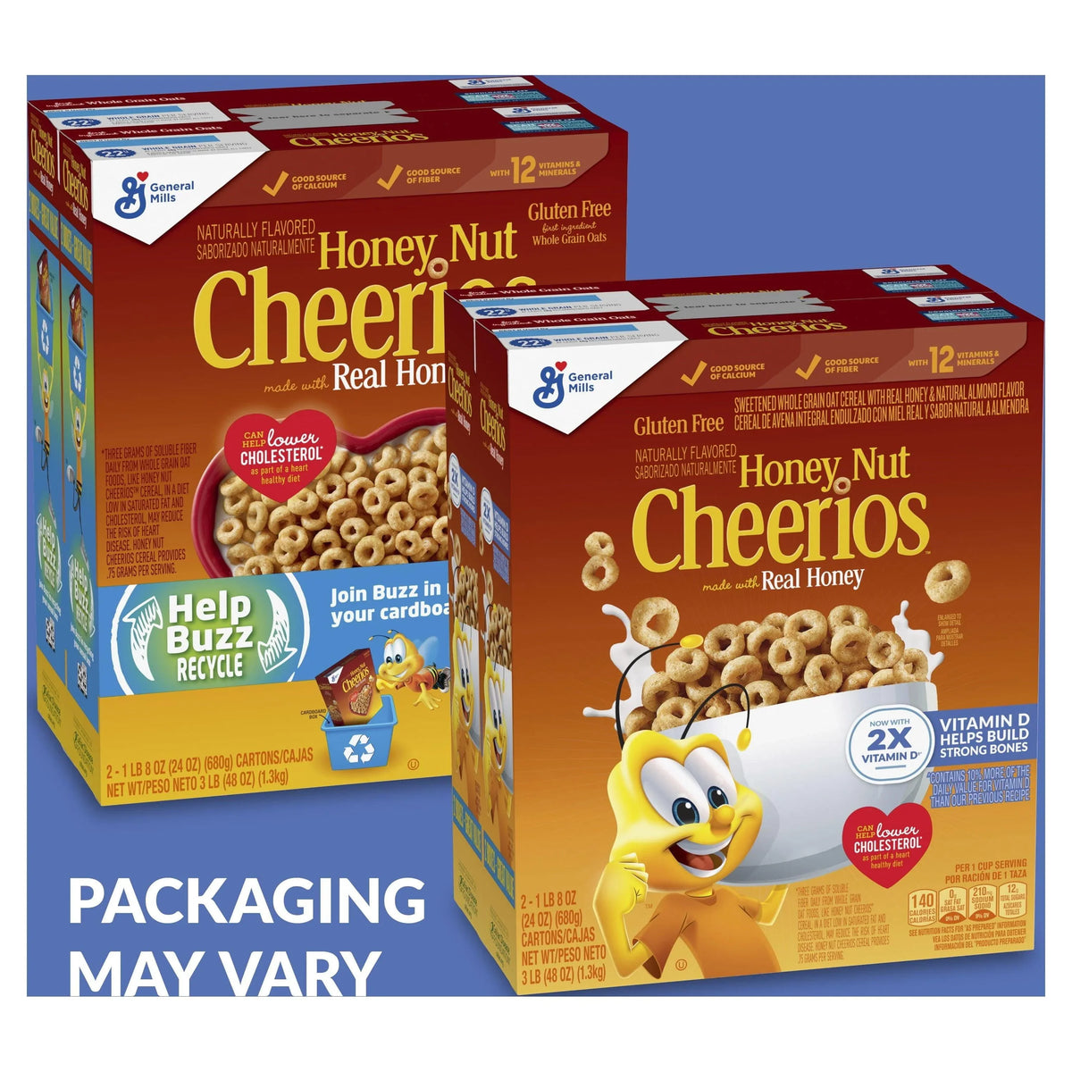 Honey Nut Cheerios Heart Healthy Breakfast Cereal (2 Pack) - ShopUSA - Kenya