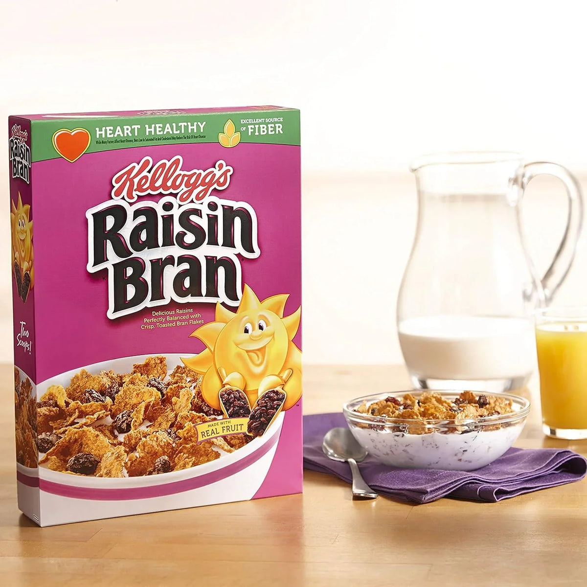 Kellogg's Raisin Bran, Breakfast Cereal, Original - ShopUSA - Kenya