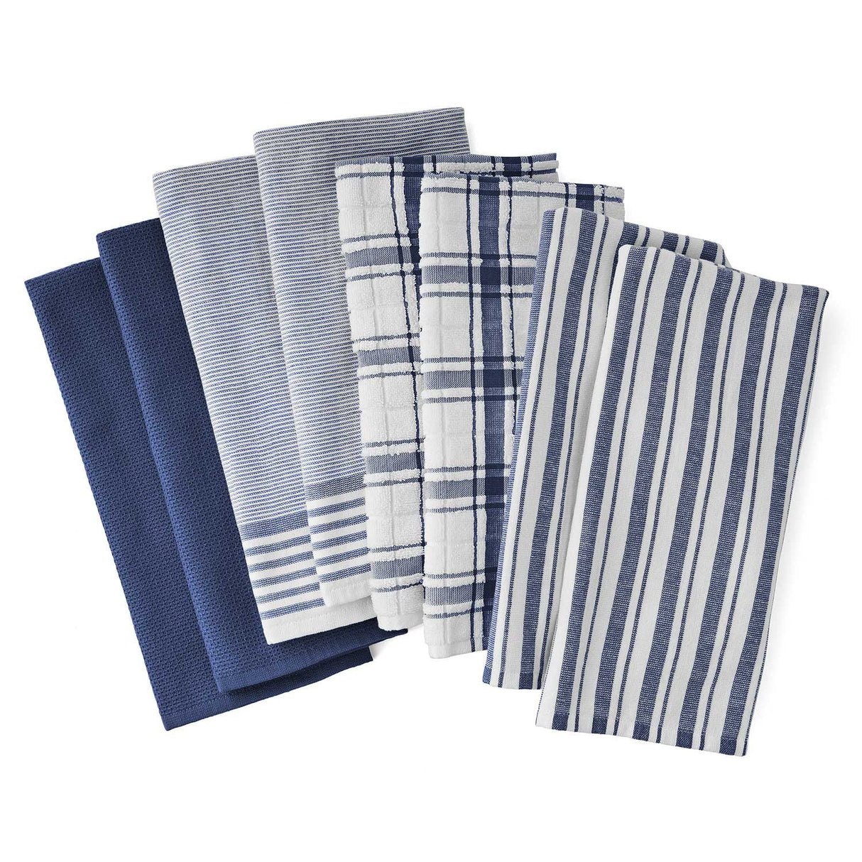 Kitchen Towels In Kenya - Member's Mark 8pck (Blue Cove)
