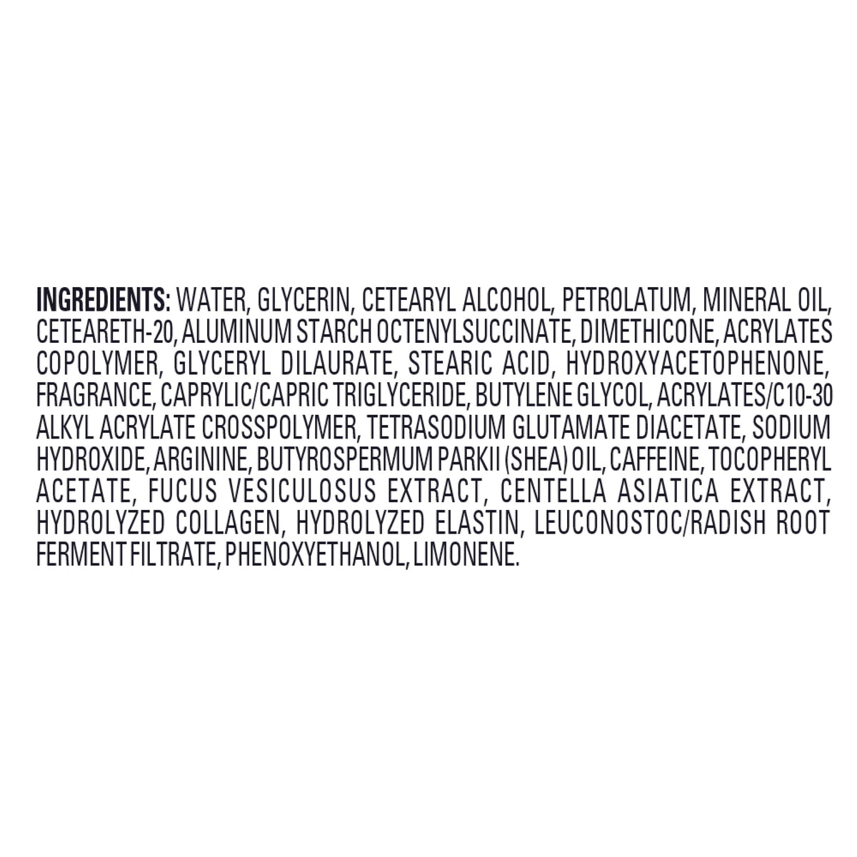 Skin Firming Body Lotion- Jergens  with Collagen and  Elastin