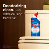 Clorox Toilet Bowl Cleaner with Bleach, Rain Clean (6 pack)