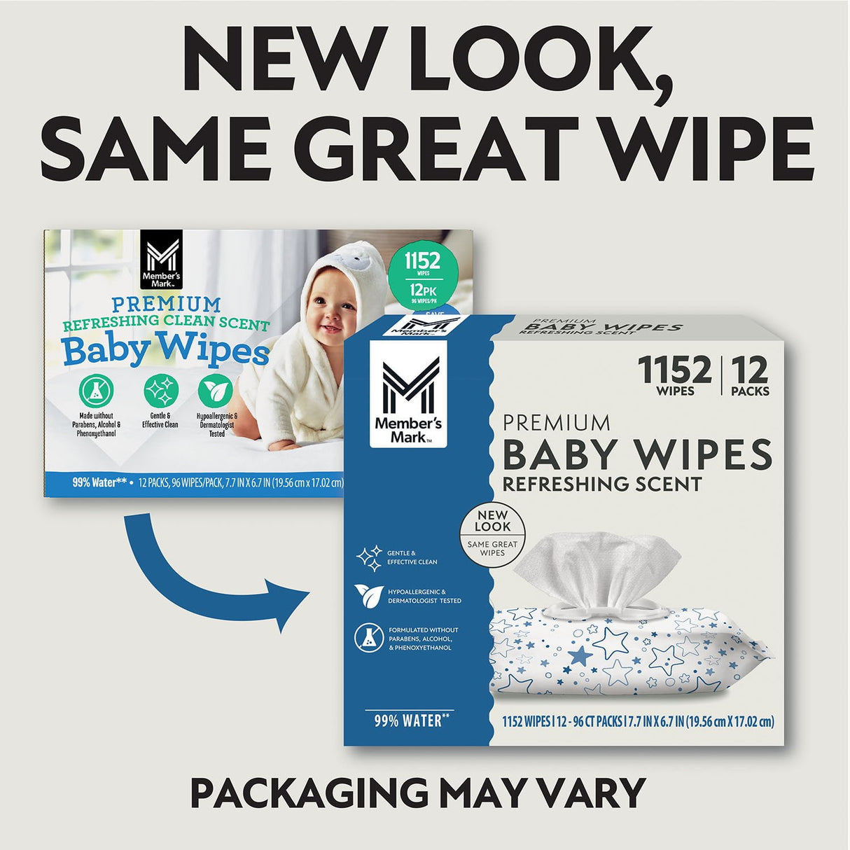 Baby Wipes in Kenya - Member's Mark Premium Scented, 1152 Count