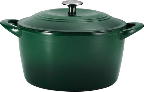 Tramontina 7 Qt Enameled Cast Iron Dutch Oven, Spruce - Detail 7