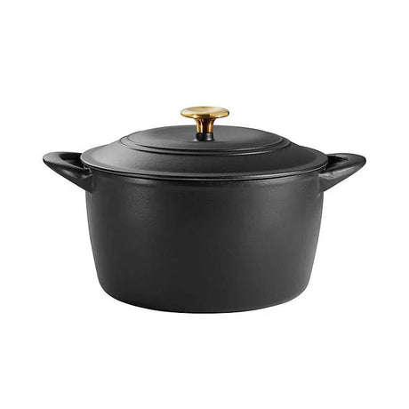 Tramontina 7 Qt Enameled Cast Iron Dutch Oven, Spruce - Detail 4