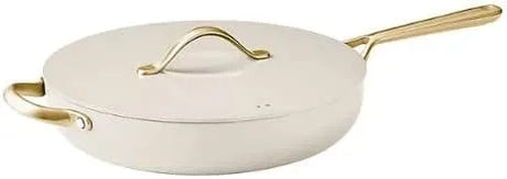 Member's Mark 5.5 Quart Jumbo Ceramic Nonstick Pan, White - Detail 4