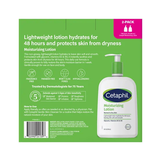 Cetaphil Moisturizing Lotion (20 fl. oz., 2 pk.)