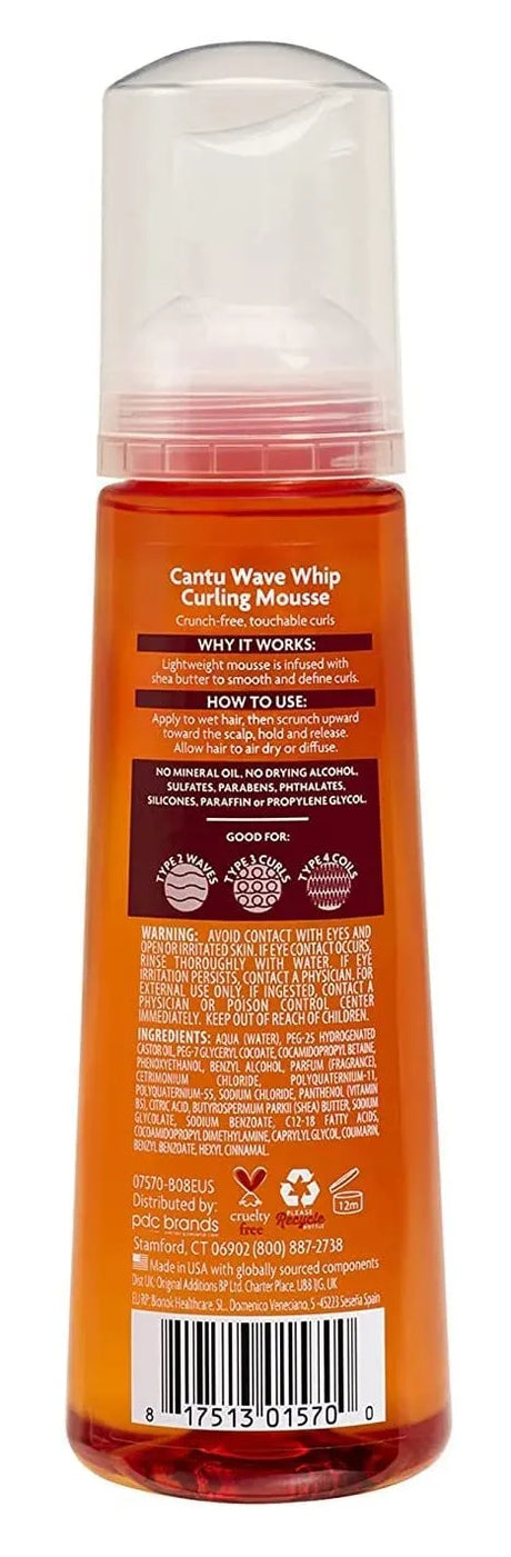 Cantu Natural Hair Wave Whip Curling Mousse. - ShopUSA - Kenya