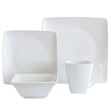 Dinnerware Set in Kenya - Over&Back 32-Piece White Porcelain Square