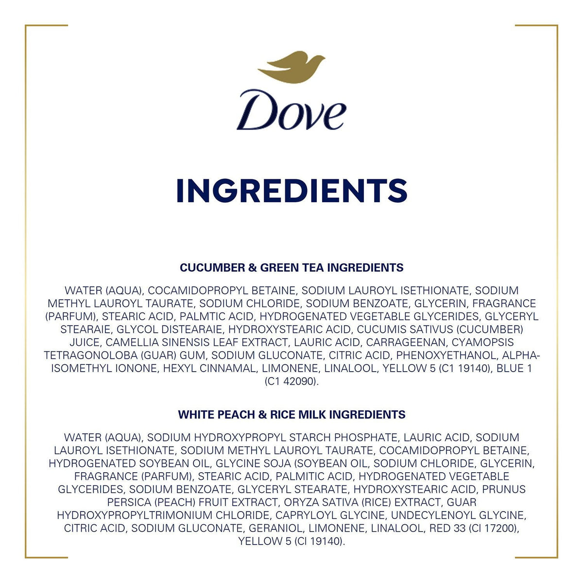 Dove Refresh & Rebalance Body Wash (2 Pack)