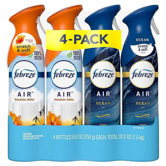 Febreze Air Effects Air Freshener Spray, 4 pk - ShopUSA - Kenya