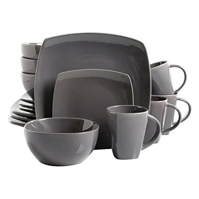 Gibson Soho Lounge Square Dinnerware Set - ShopUSA - Kenya