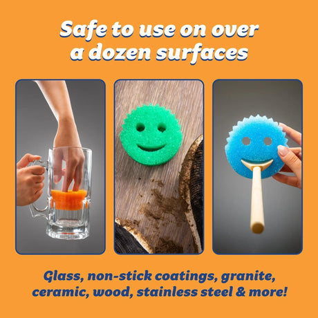 Scrub Daddy 6 Kitchen Sponges - ShopUSA - Kenya