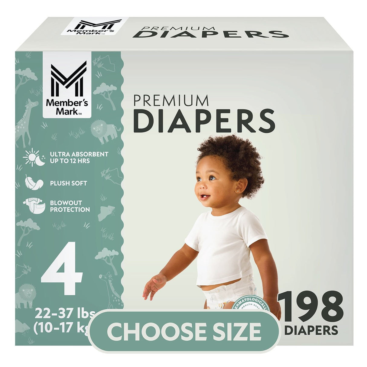 Member's Mark Size 4 Diapers