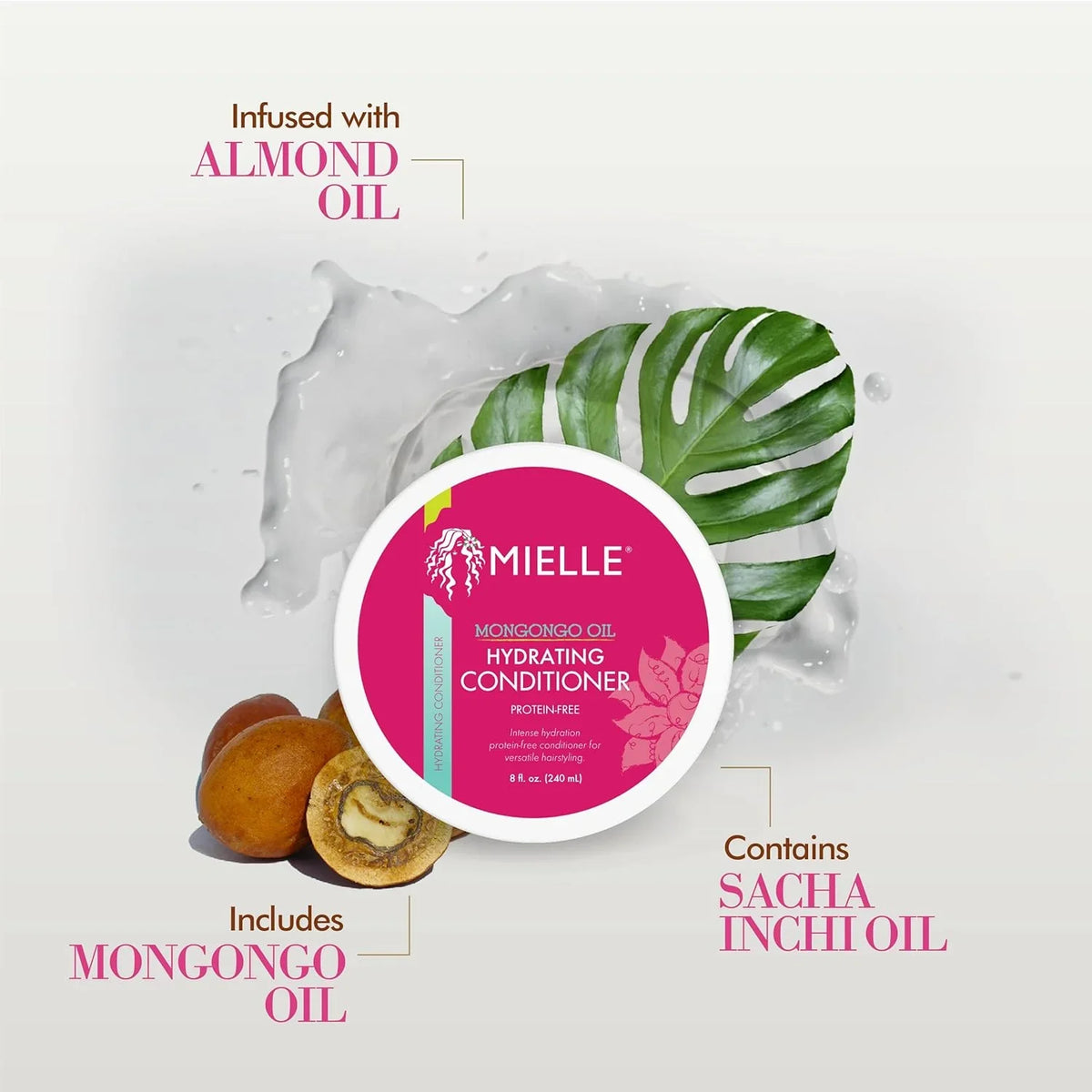 Mielle Organics Mongongo Oil Protein-Free Hydrating Conditioner - ShopUSA - Kenya