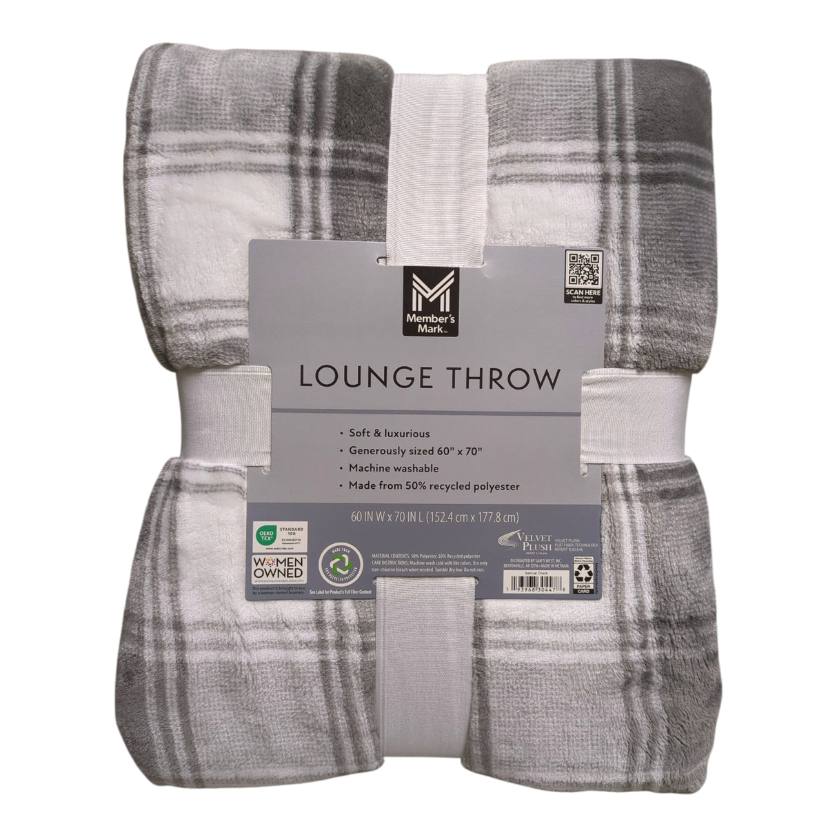 Member's Mark Cozy Throw,  Blanket