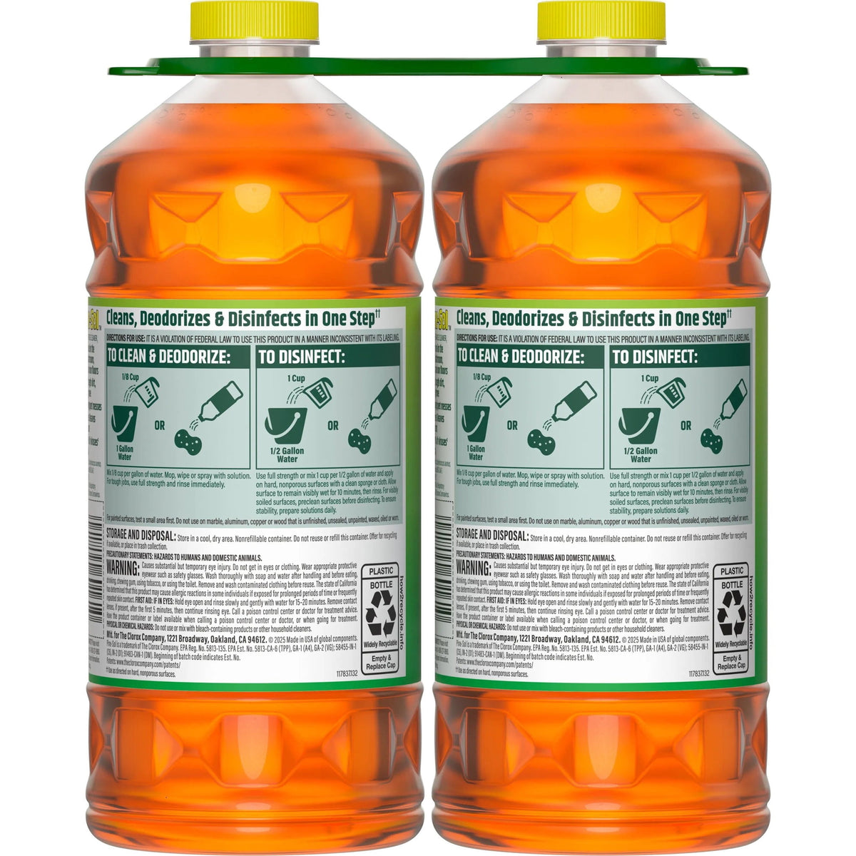 Pine-Sol All Purpose Cleaner Jugs, Pine, (Pack of 2)