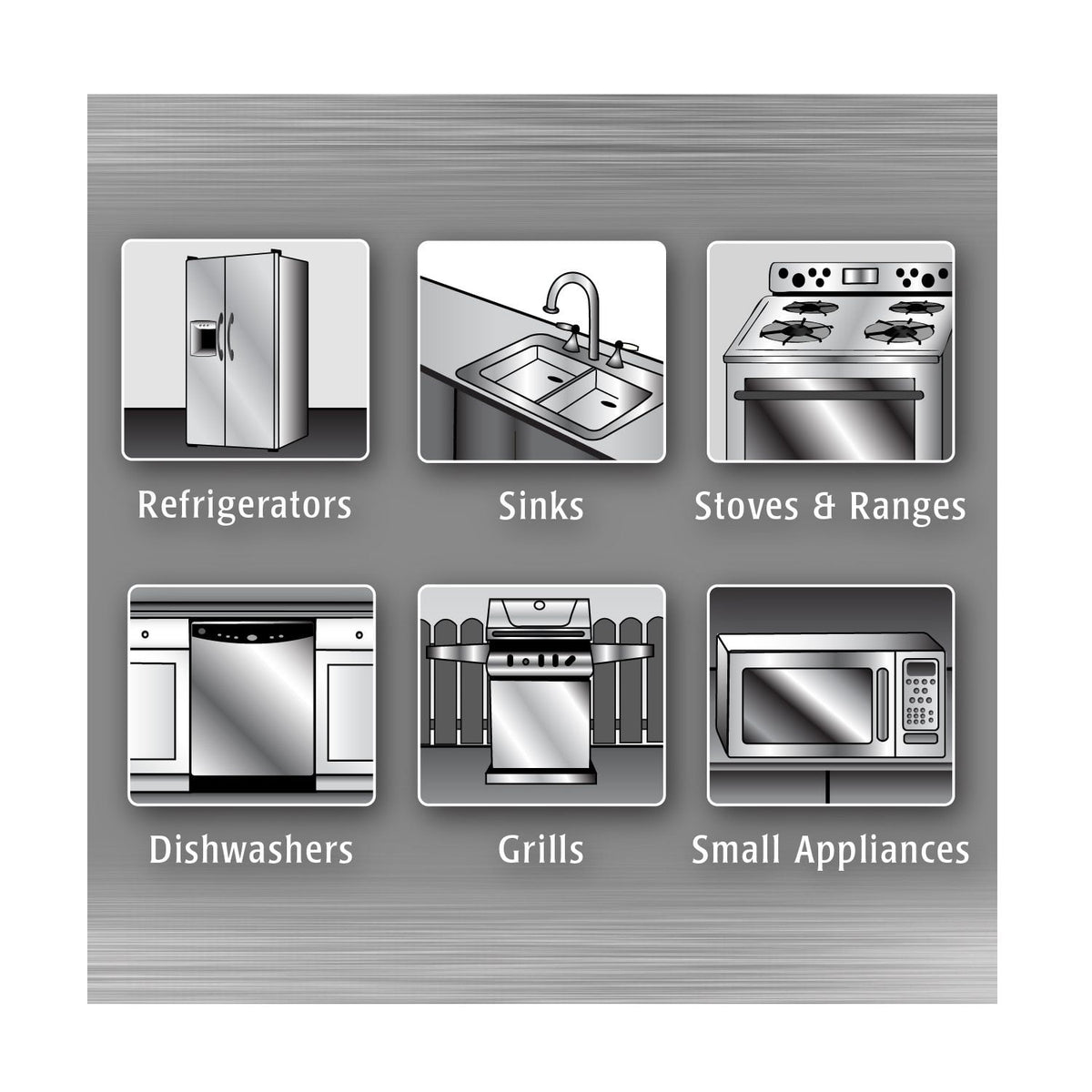 Stainless Steel Cleaner in Kenya - Weiman Appliance Polish, 3 Pack