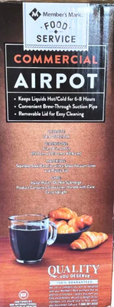 Stainless Steel Thermos in Kenya - Member's Mark 2.2 L Airpot
