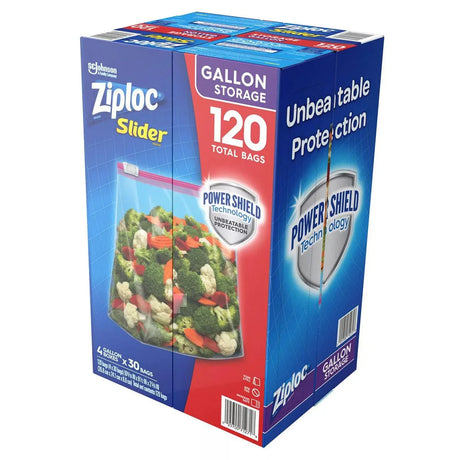 Ziploc Storage Slider Gallon Bags (120 ct.) - ShopUSA - Kenya