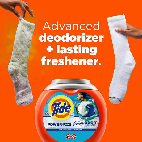 Tide PODS with Febreze Sport Odor Eliminator. - ShopUSA - Kenya