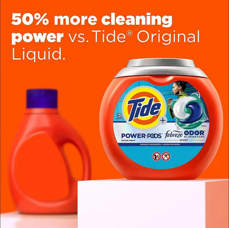 Tide PODS with Febreze Sport Odor Eliminator. - ShopUSA - Kenya