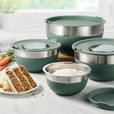 Tramontina 10 Pc Covered Stainless Steel Mixing Bowl Set - ShopUSA - Kenya