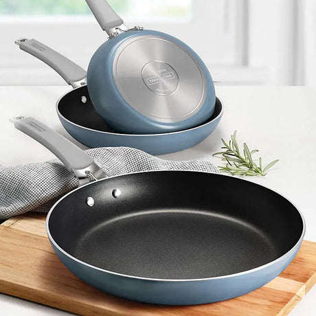 Tramontina 3-Pack Fry Pans, Blue - Detail 4