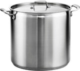 Tramontina Stainless Steel Covered Stock Pot - ShopUSA - Kenya