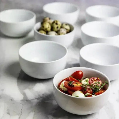 USA Piece White Porcelain Ramekin Set - ShopUSA - Kenya