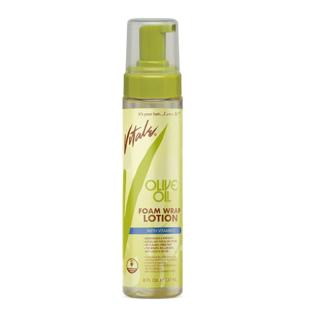 Vitale Olive Oil Foam Wrap Hair Lotion, - Flake-Free Anti-Breakage - ShopUSA - Kenya