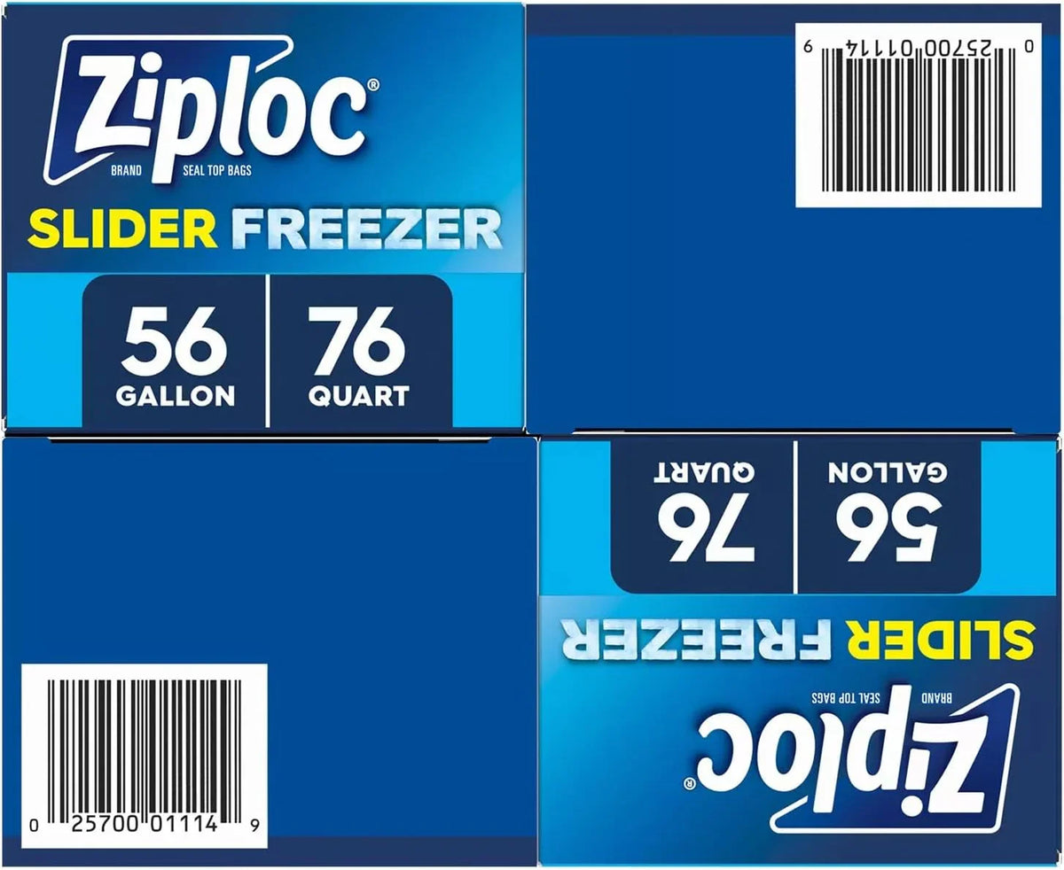 Ziploc Slider Freezer Bags Variety Pack - ShopUSA - Kenya