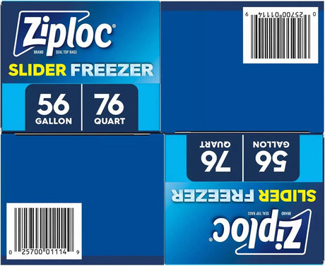 Ziploc Slider Freezer Bags Variety Pack - ShopUSA - Kenya