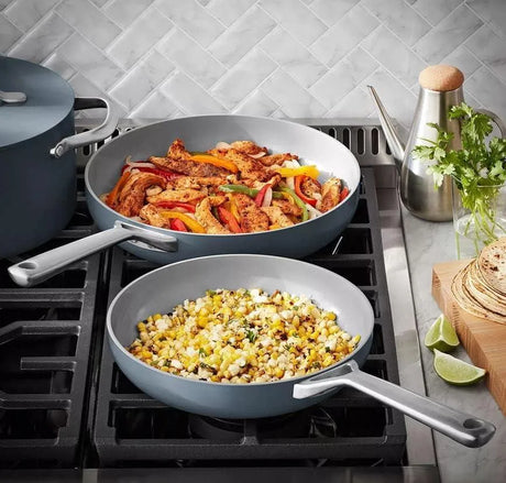 Member's Mark 11-Piece Modern Ceramic Cookware Set, Green - Detail 1