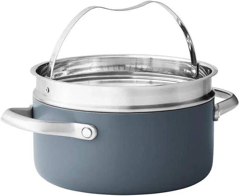 Member's Mark 11-Piece Modern Ceramic Cookware Set, Green - Detail 6