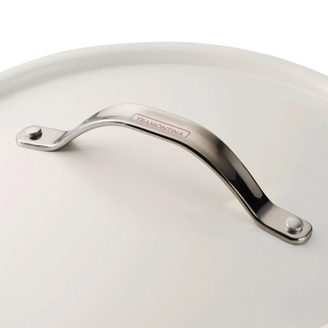Member's Mark 5.5 Quart Jumbo Ceramic Nonstick Pan, White - Detail 3