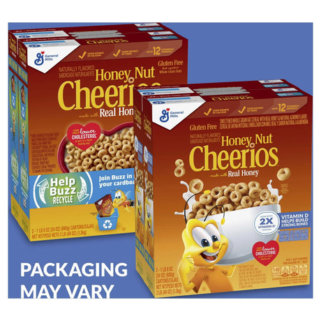 Honey Nut Cheerios Heart Healthy Breakfast Cereal (2 Pack) - ShopUSA - Kenya