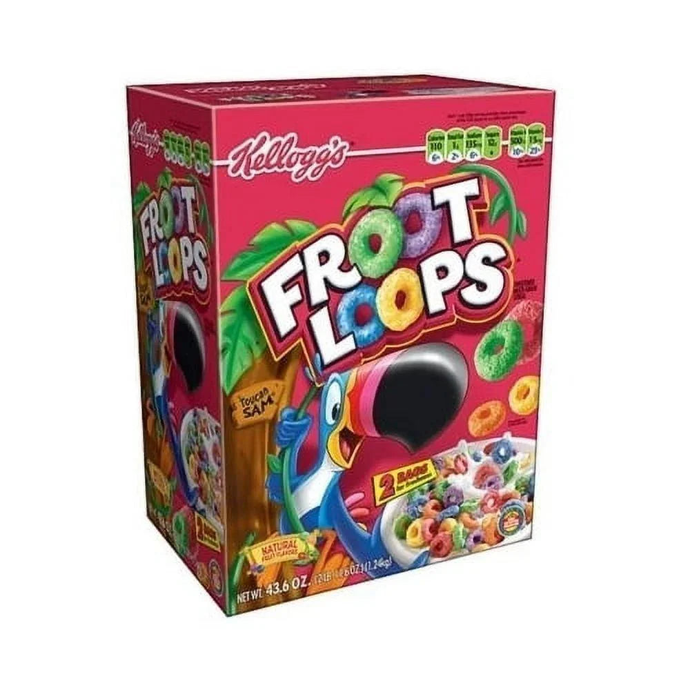 Kellogg's Froot Loops Cereal for kids (2 Pack) - ShopUSA - Kenya